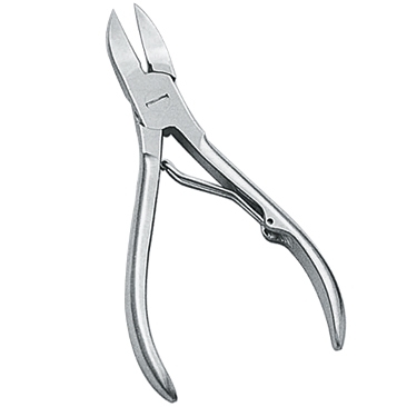 Nail Cutter, Single Spring Plain Handle