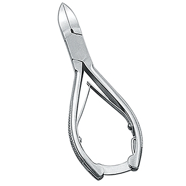  Nail CUtter, Double Spring Textured Handle