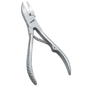 Nail Cutter, Single Spring Textured Handle